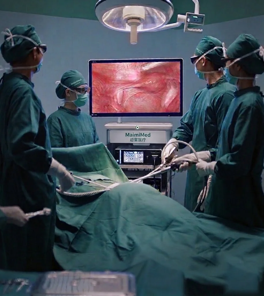 Minimally invasive surgery imaging system in clinical use